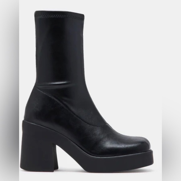 STEVE MADDEN Klayton Black Booties - Size 7.5 - Picture 3 of 10